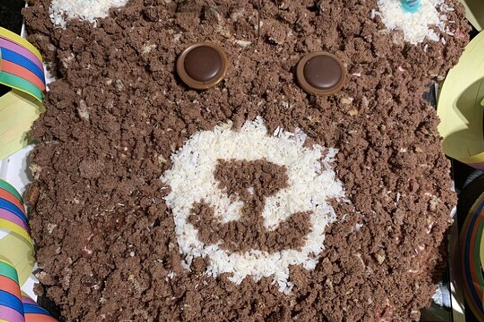 Bärenkuchen zum Kindergeburtstag Bärenkuchen zum Kindergeburtstag