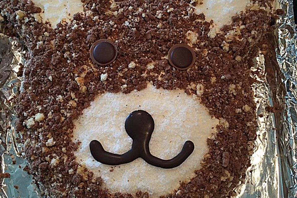 Bärenkuchen zum Kindergeburtstag Bärenkuchen zum Kindergeburtstag