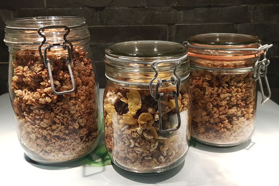 Crunchy-/Knuspermüsli