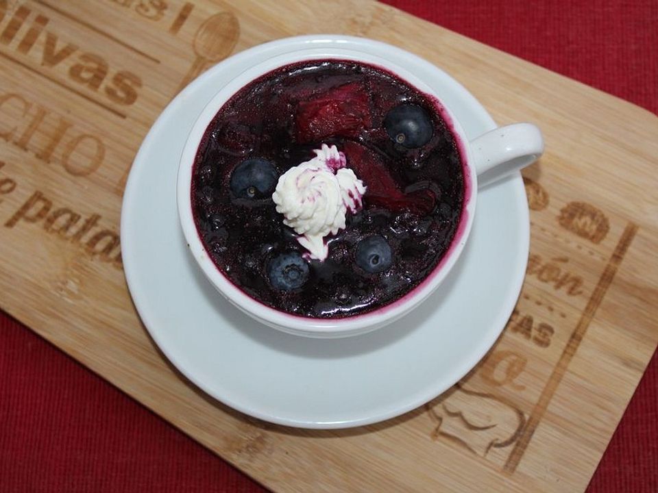 Heidelbeer-Grapefruit-Kompott von Juulee| Chefkoch