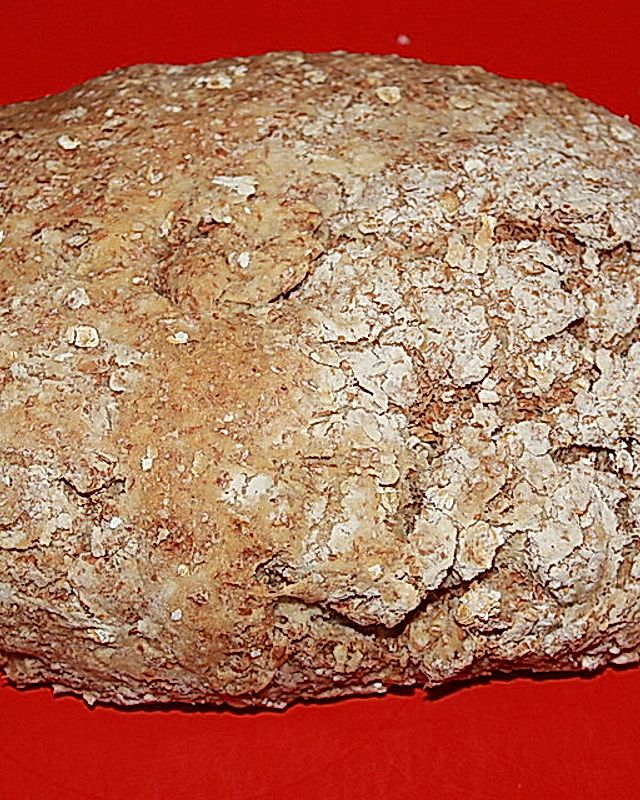 Haferflocken-Weizenkleie-Brot