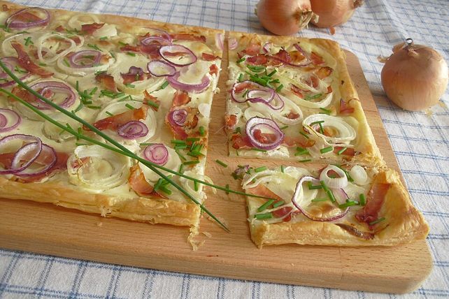 Ruck Zuck Flammkuchen von Juulee| Chefkoch