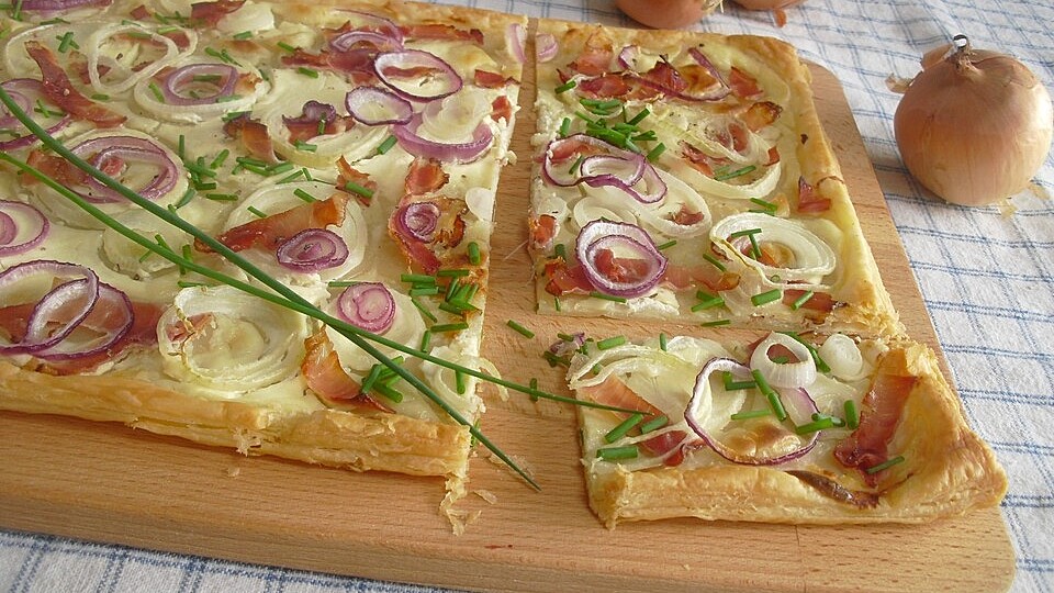 Ruck Zuck Flammkuchen von Juulee| Chefkoch