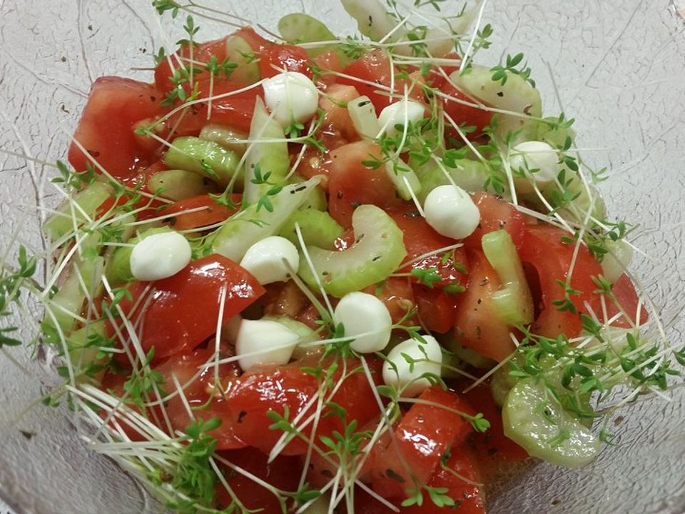 Staudensellerie-Tomaten-Salat von ars_vivendi| Chefkoch