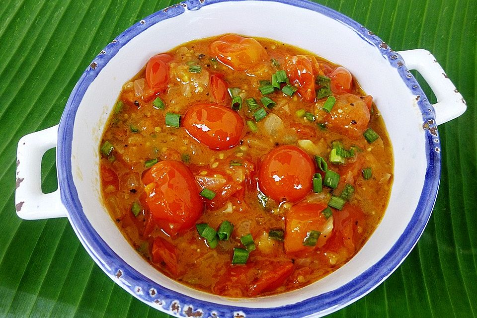 Kirschtomaten-Vinaigrette