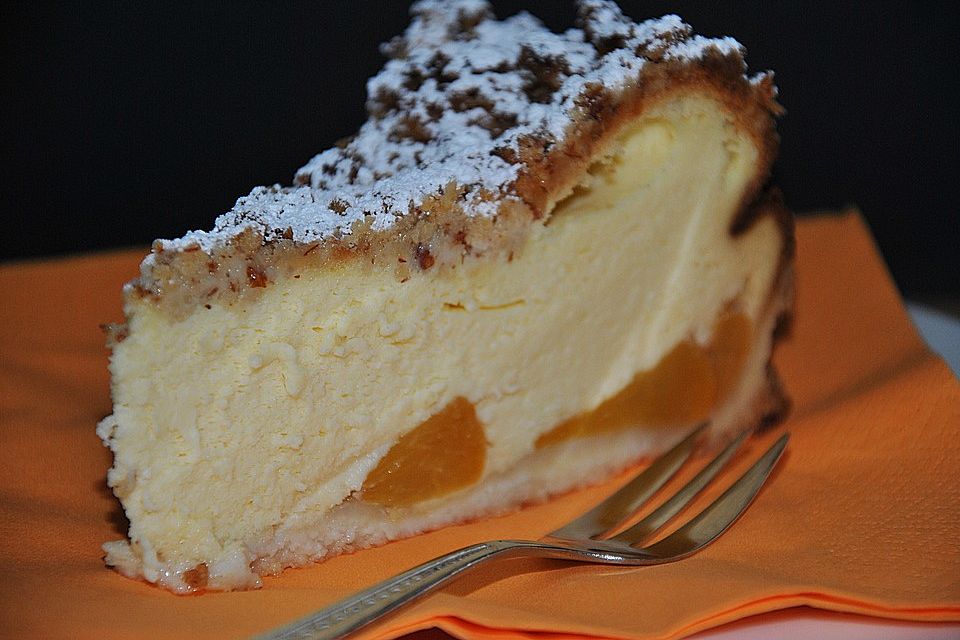 Quark-Pfirsich-Sahne-Torte