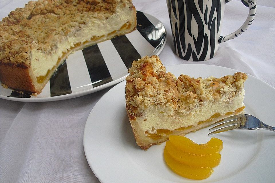 Quark-Pfirsich-Sahne-Torte