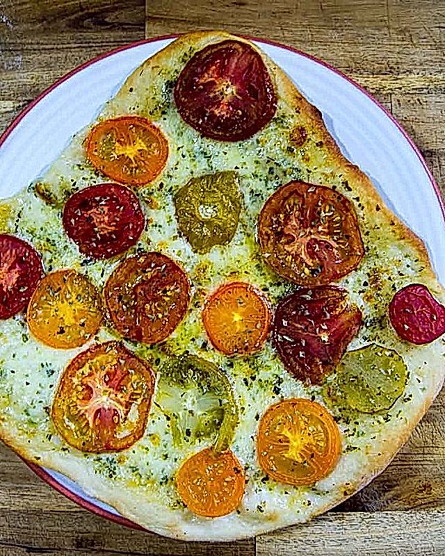 Tomatenpizza selber machen