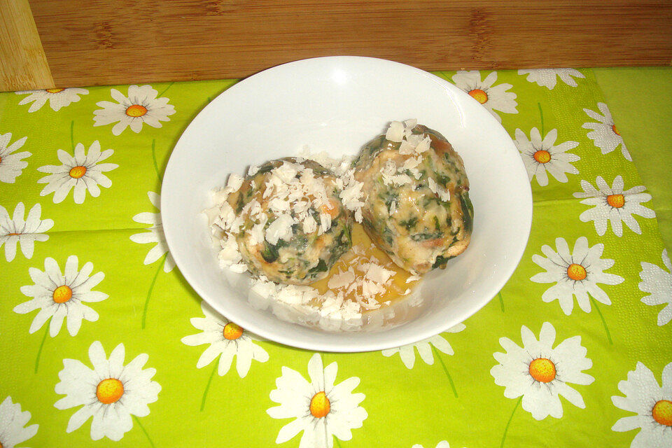 Südtiroler Spinatknödel