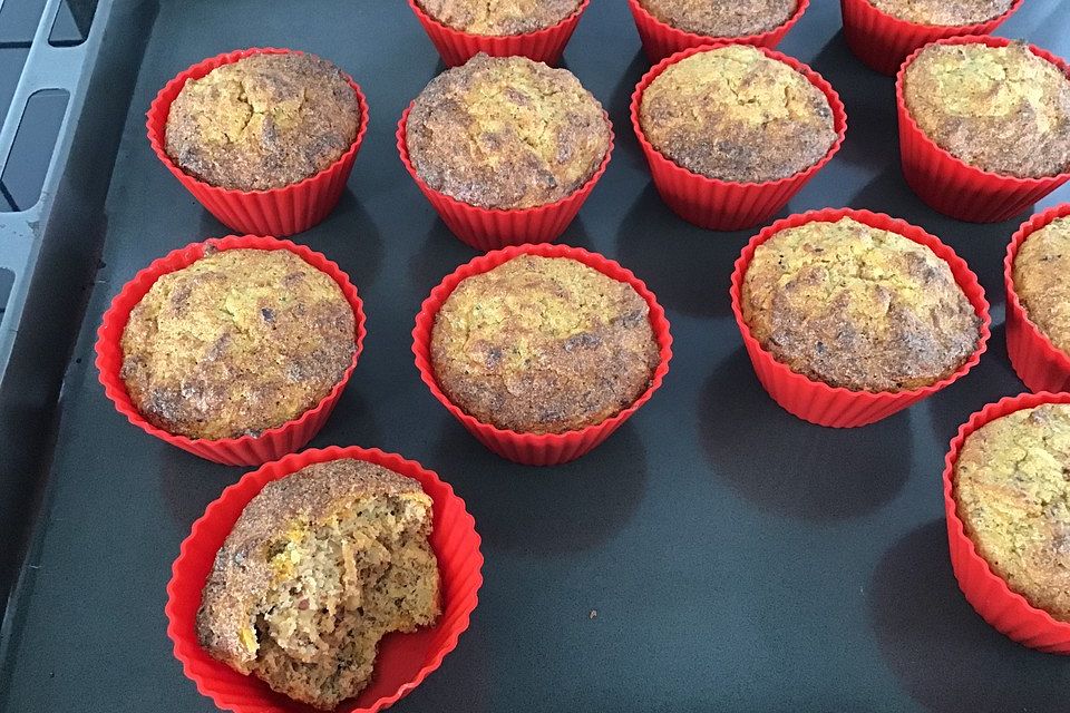 Low Carb Möhrenmuffins