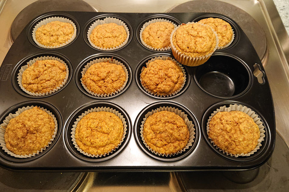 Low Carb Möhrenmuffins