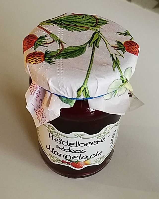 Heidelbeer-Kokos-Marmelade