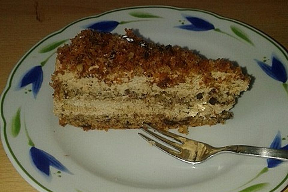 Kaffee-Sahne-Torte