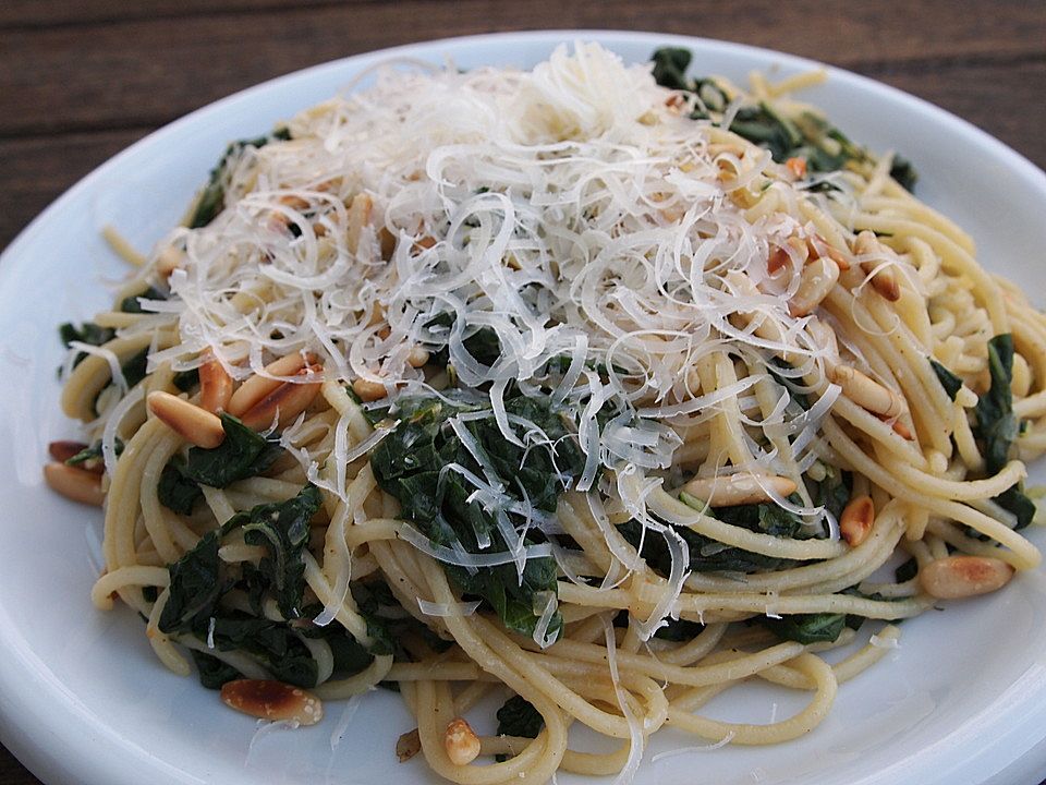 Spaghetti mit Mangold von Dacota2006| Chefkoch