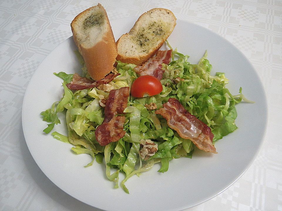 Endiviensalat mit gebratenem Bacon - Kochen Gut | kochengut.de