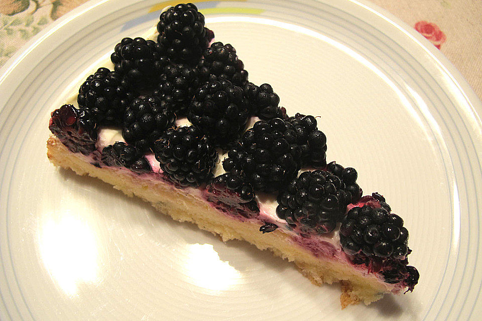 Brombeer-Quark-Sahne-Torte