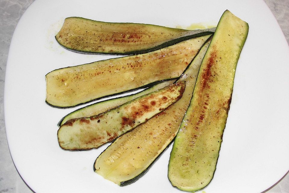 Gebackene Zucchini