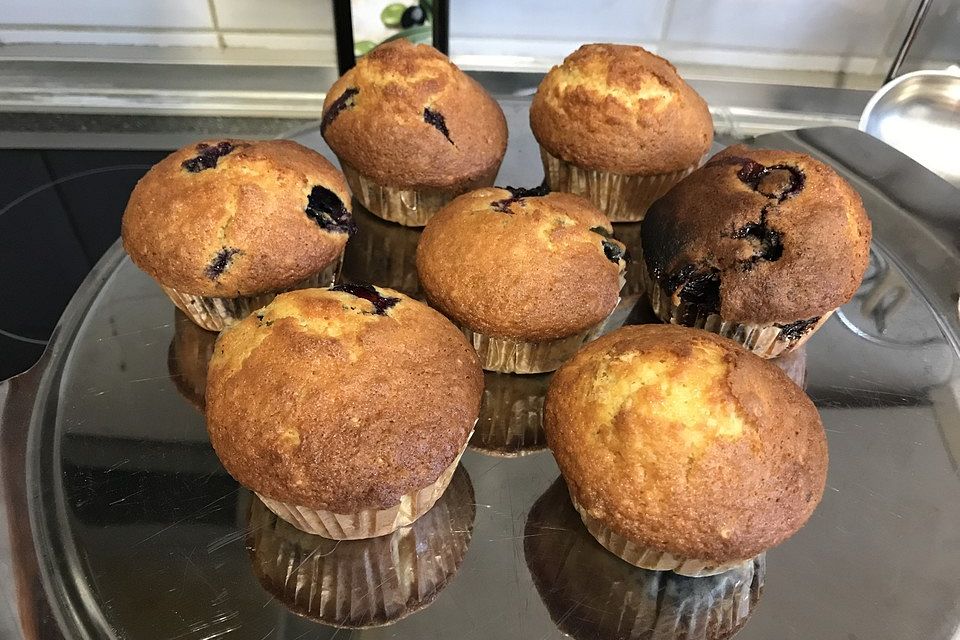 Grandma's Blaubeermuffins