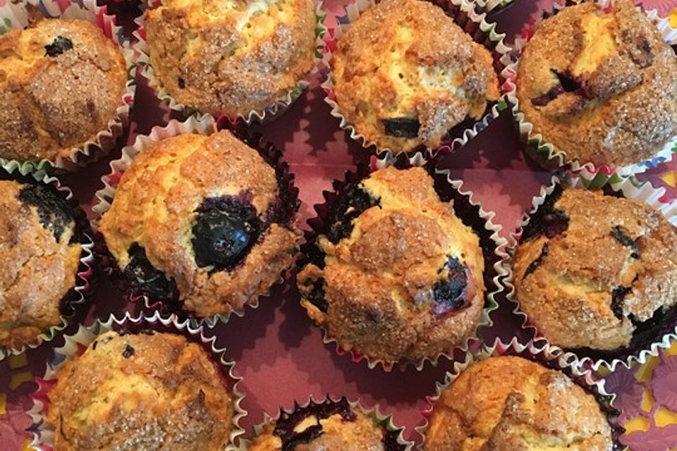 Grandma's Blaubeermuffins