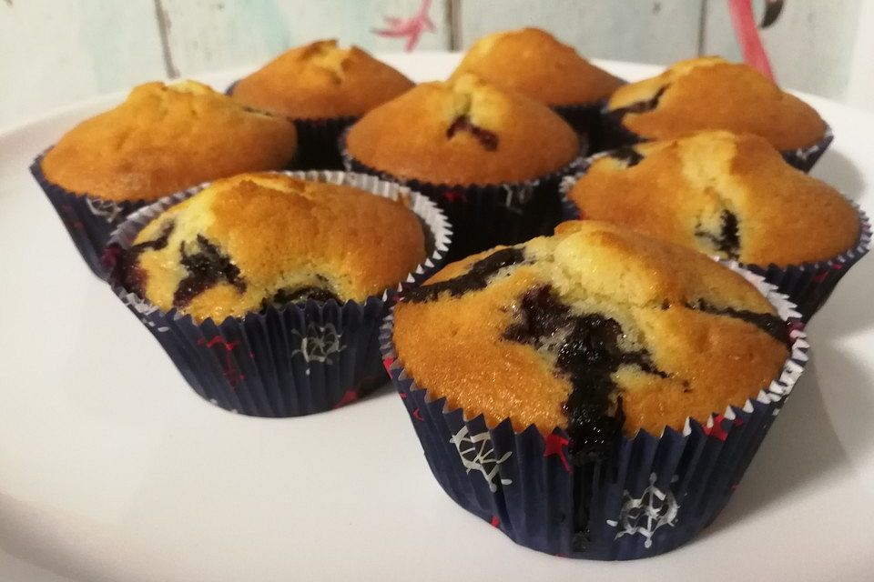 Grandma's Blaubeermuffins