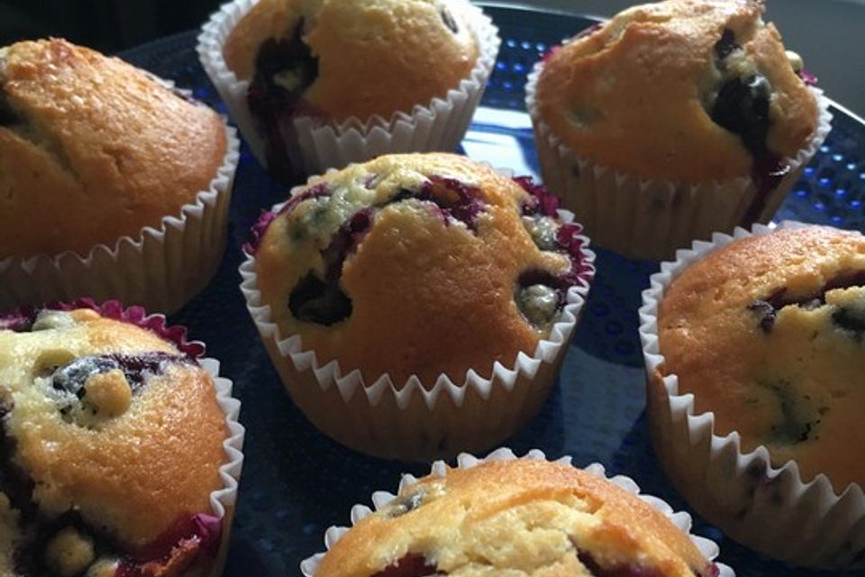 Grandma's Blaubeermuffins