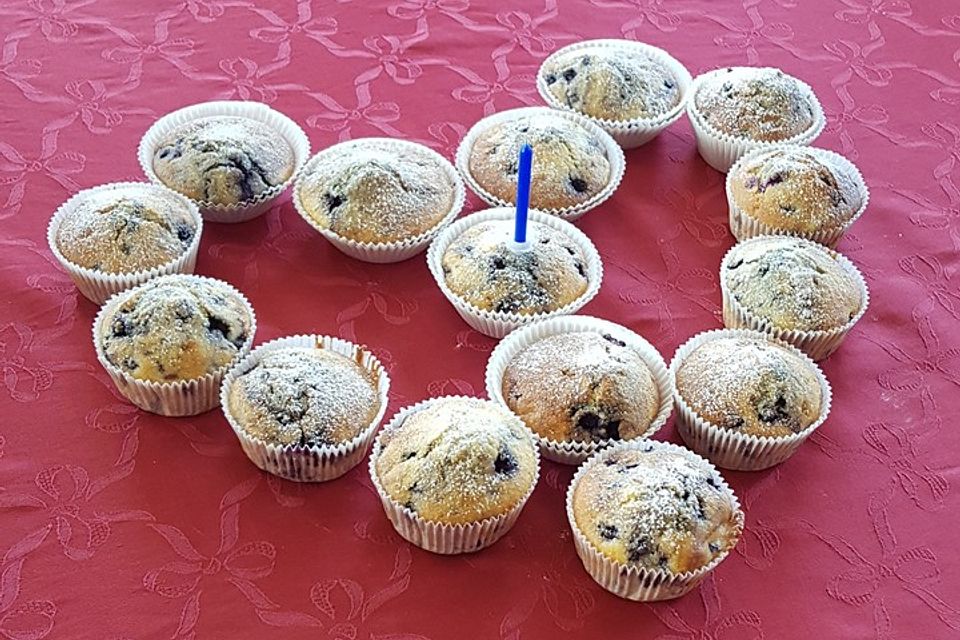 Grandma's Blaubeermuffins