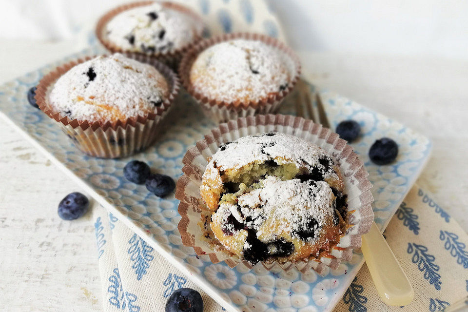 Grandma's Blaubeermuffins