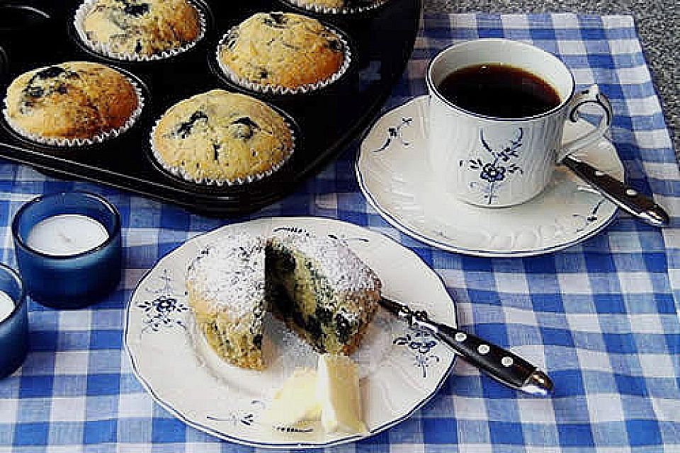 Grandma's Blaubeermuffins