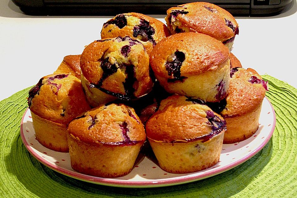 Grandma's Blaubeermuffins