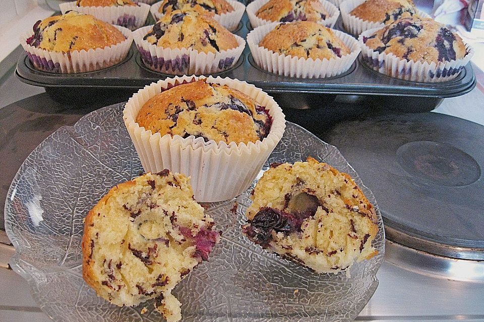 Grandma's Blaubeermuffins