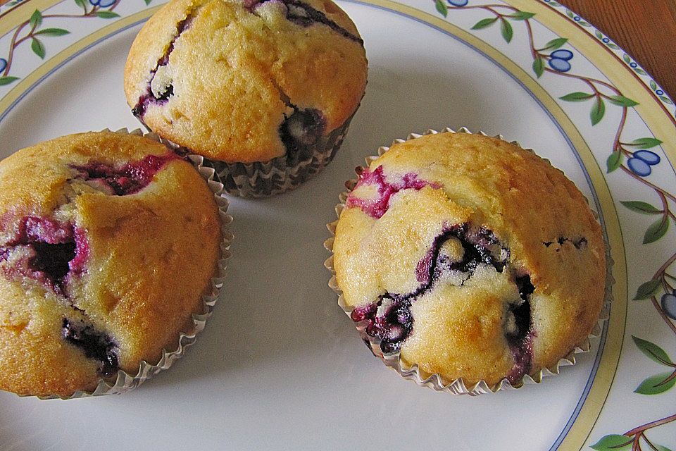 Grandma's Blaubeermuffins