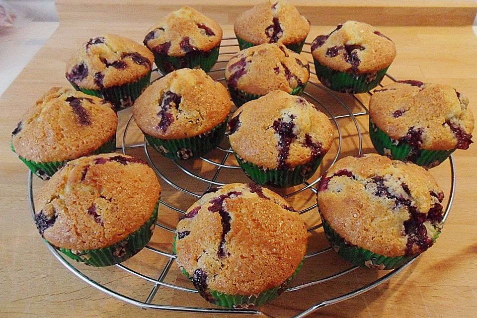 Grandma's Blaubeermuffins