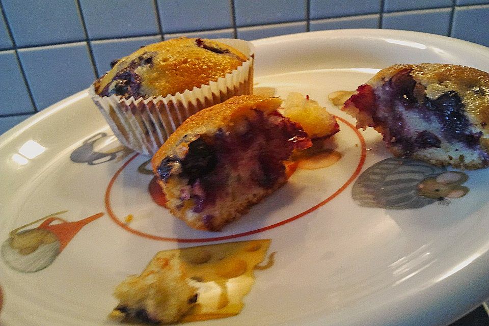 Grandma's Blaubeermuffins