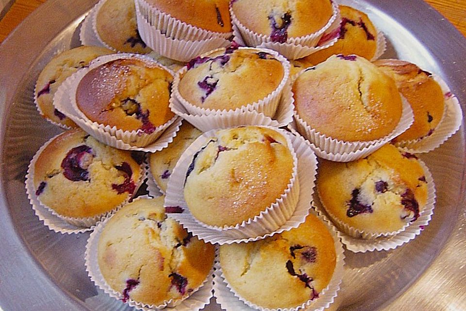 Grandma's Blaubeermuffins