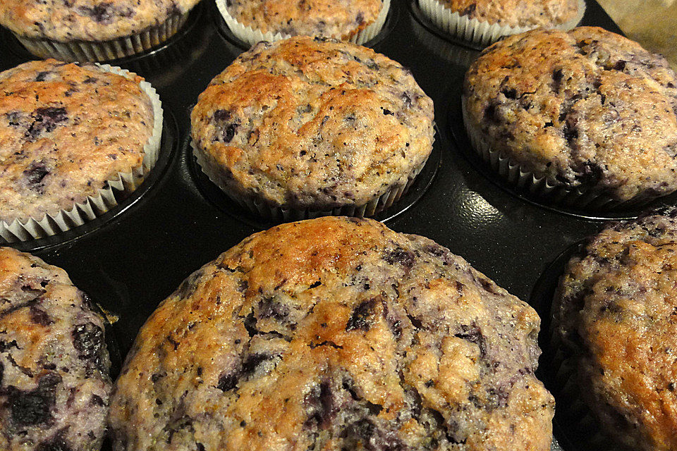 Grandma's Blaubeermuffins