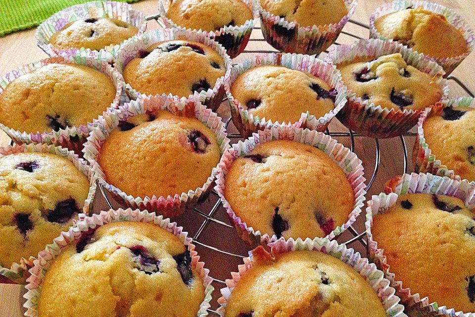 Grandma's Blaubeermuffins