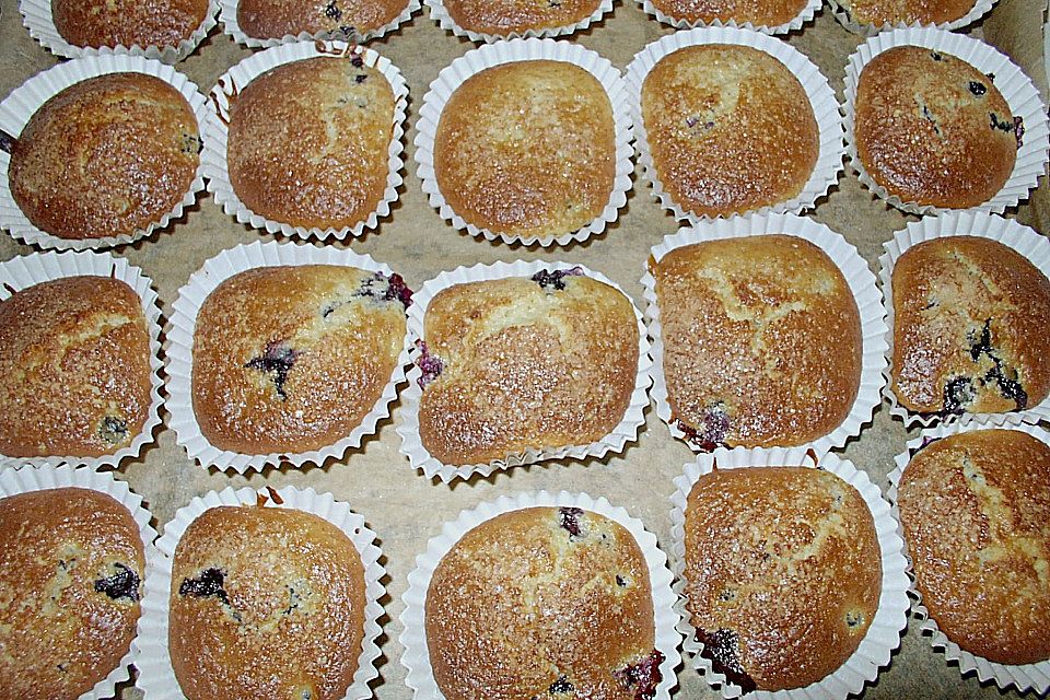 Grandma's Blaubeermuffins