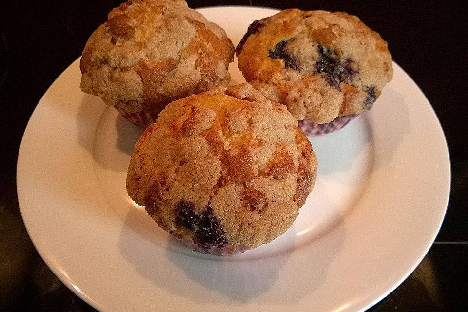 Grandma's Blaubeermuffins