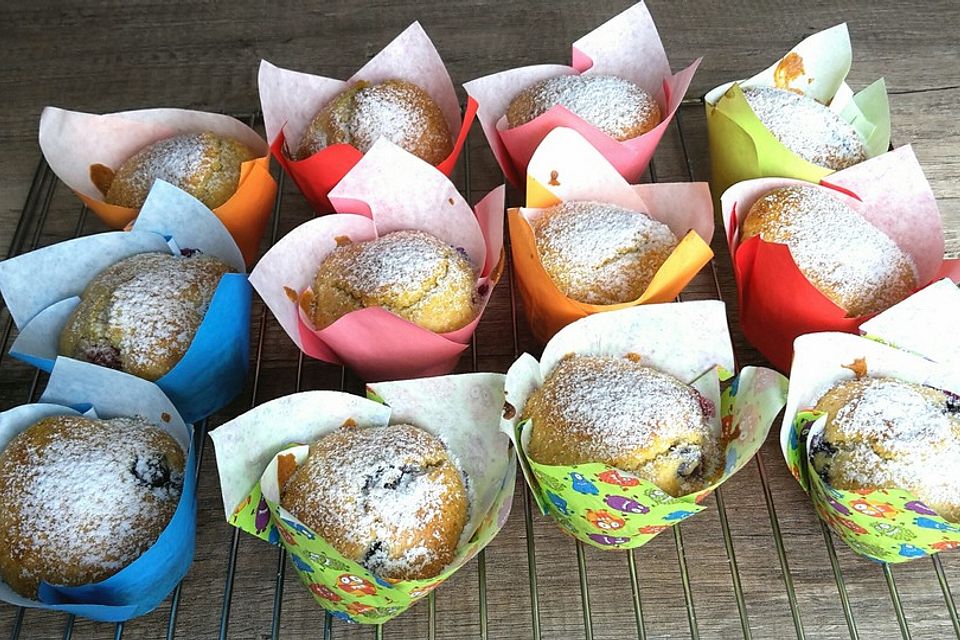 Grandma's Blaubeermuffins