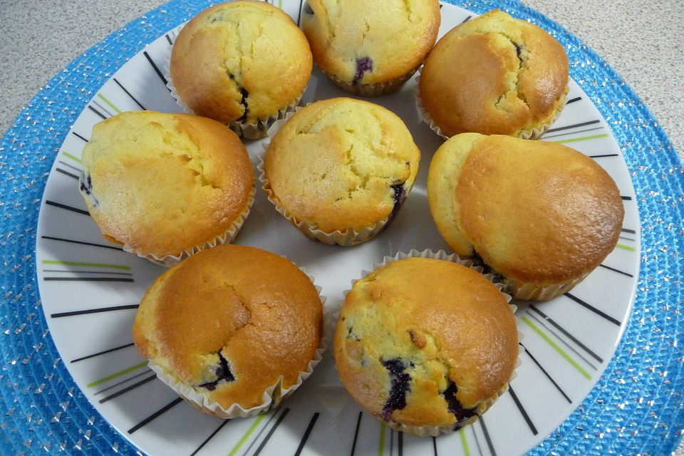 Grandma's Blaubeermuffins