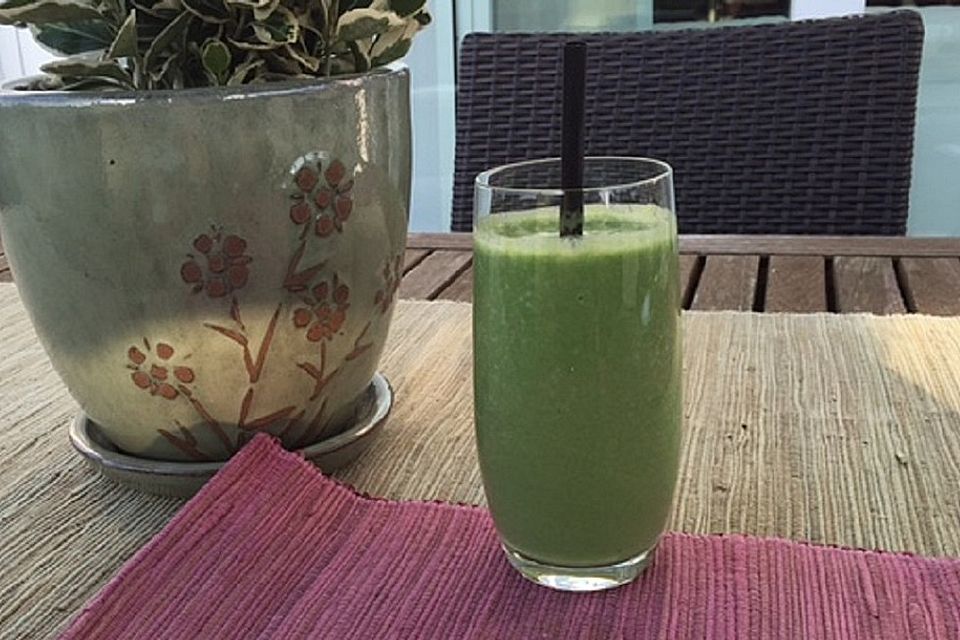 Grüner Power Smoothie