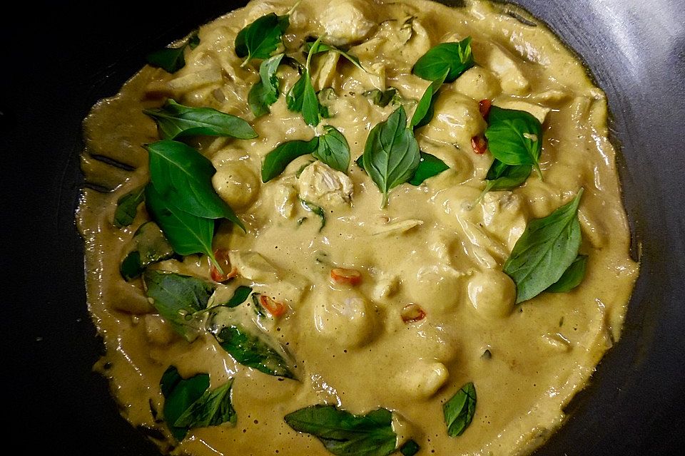 Thai Chickencurry mit Bambussprossen