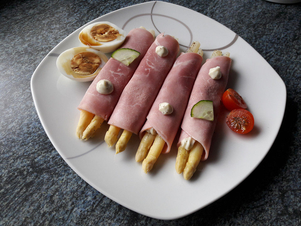 Schinken Spargel R Llchen Nach Meiner Art Von Brutroyal Chefkoch