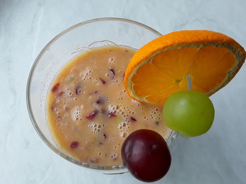 Orangen-Bananen-Weintrauben-Smoothie von JoniChefkoch | Chefkoch