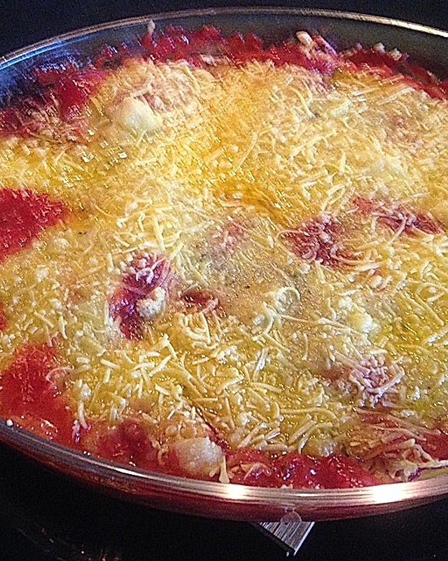 Rote Bete-Zucchini-Lasagne