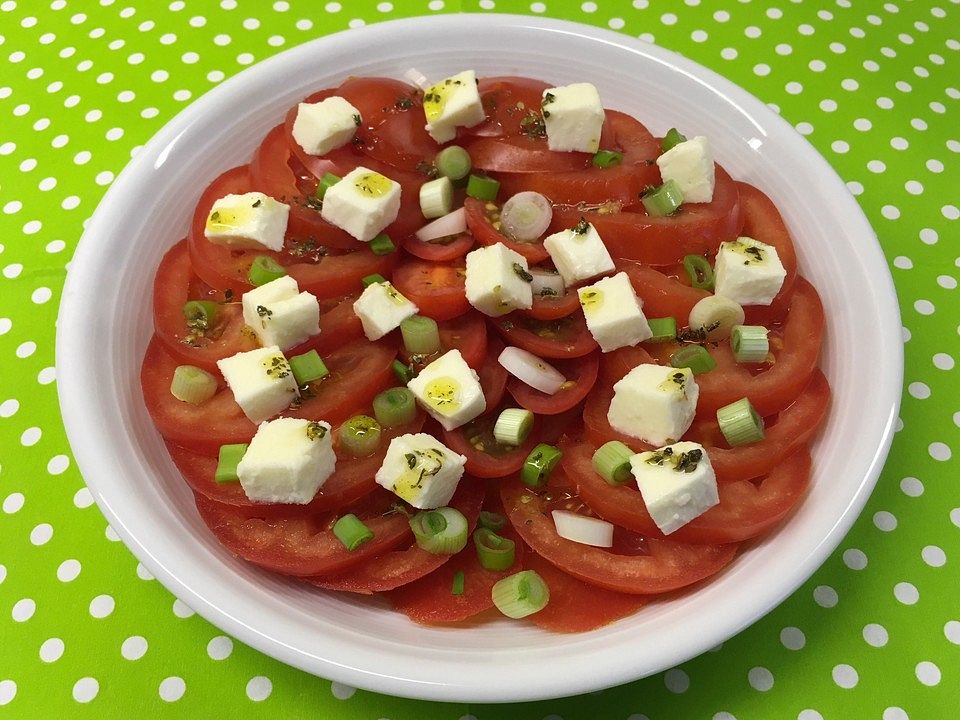Einfacher Tomatensalat von Eileen01 | Chefkoch