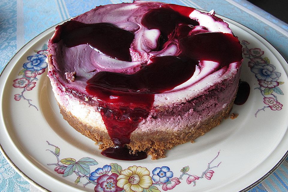 Brombeer-Cheesecake