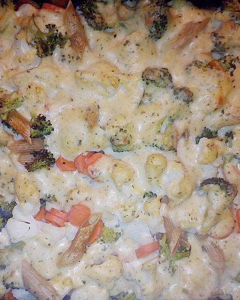 Nudel-Broccoli-Auflauf