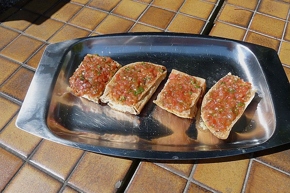 Bruschetta vom Grill