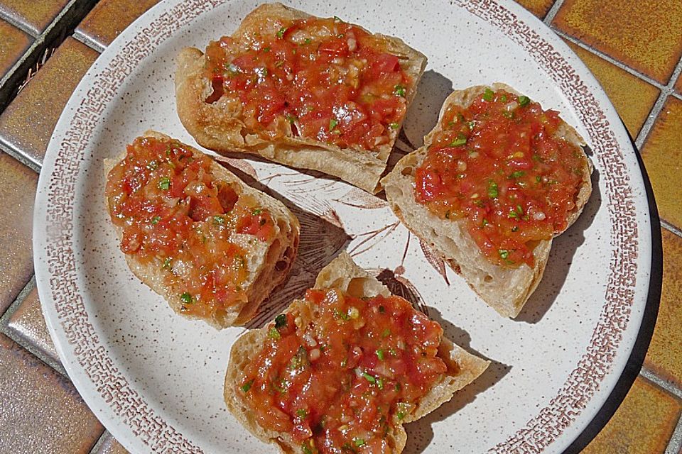 Bruschetta vom Grill